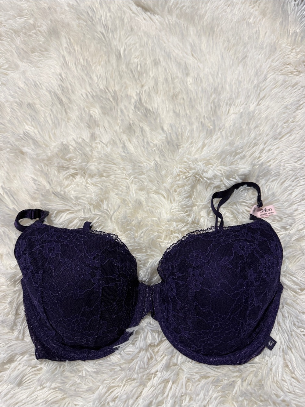 Victoria's Secret Purple Lace Underwire Bra